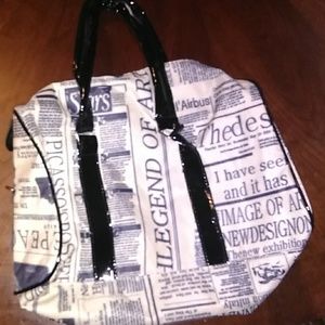Newsprint Tote